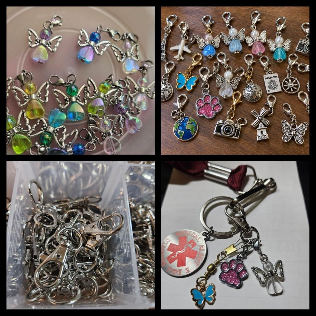 May be an image of jewelry and text